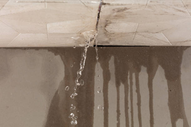 Professional Burst Pipe Cleanup technician working in Andover, MA